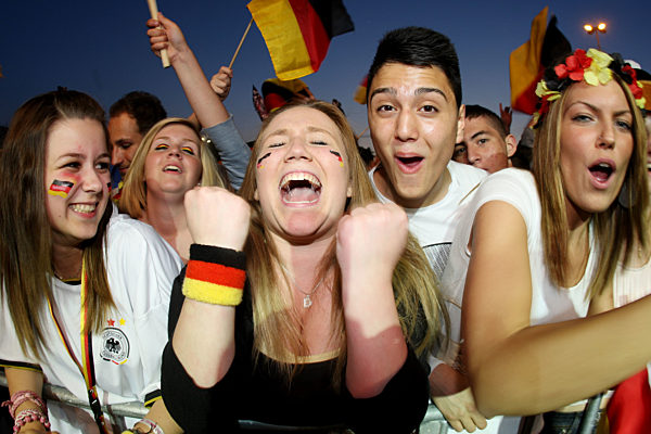 WM 2010 - Fans in Hamburg