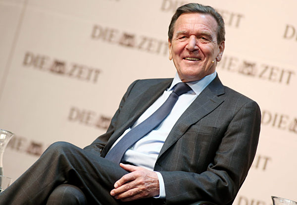 Gerhard Schröder bei "Zeit"-Matinee