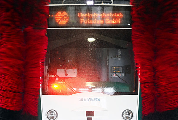 Autonom fahrende Straßenbahn in Potsdam