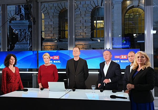 Wahl zum Abgeordnetenhaus - rbb-Wahlstudio