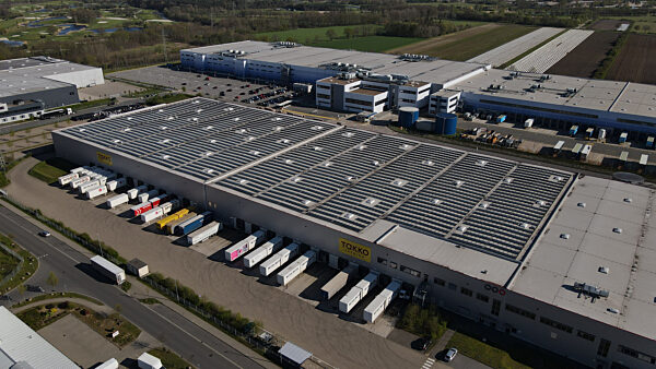 Takko Fashion - Außenansicht auf das Zentrallager Logistik in Winsen (Luhe)