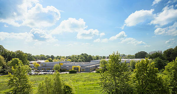 Takko Fashion - Blick auf die Unternehmenszentrale in Telgte