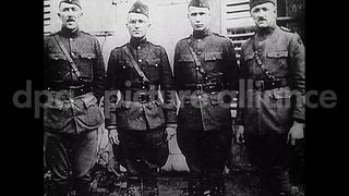 October 18, 1948 – United States USA: Harry S Truman as an officer in the U.S. Army and his birthplace of Lamar in the United States.