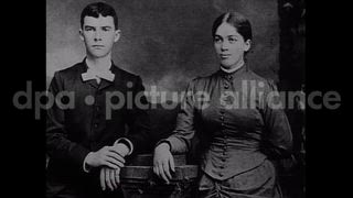 1955 – United States USA: Early pictures of General Eisenhower showing his childhood home and his welcome ceremony when he returned home.