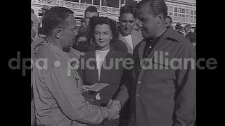 April 19, 1948 – White Sulphur Springs West Virginia USA: Henry Cotton wins inaugural Greenbrier Pro-Am golf tournament at The Greenbrier Resort in 1948