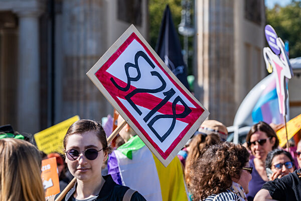 "Marsch für das Leben" des Vereins Bundesverband Lebensrecht (BVL)