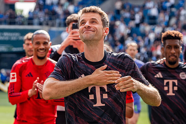17.05.2025, TSG 1899 Hoffenheim vs. FC Bayern München, 1. Bundesliga, 34. Spieltag