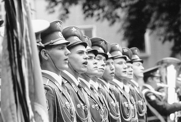 Sachsen, historisch, Militär, alliierte Streitkräfte, Rote Armee...