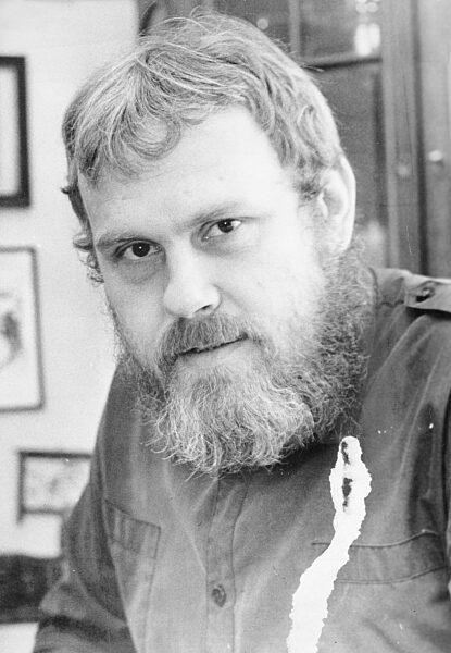 Dresden, DDR historisch, Semperoper, Opernsänger, Porträt Gunther Emmerlich...