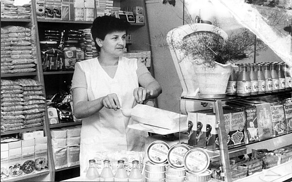 Sachsen, DDR, historisch, Handel, Einzelhandel, Versorgung, Geschäfte...