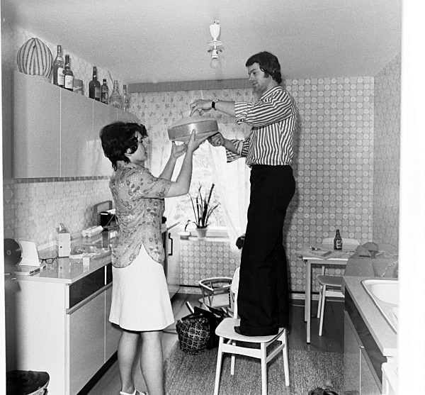 DDR - Familie in Fürstenwalde