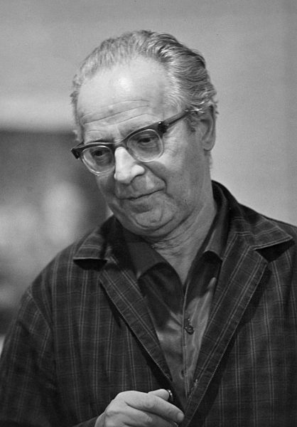 Grafiker und Karikaturist Herbert Sandberg