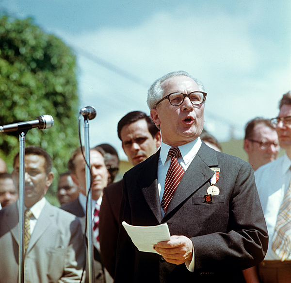 Historical Cuba - State visit Erich Honecker 1974 - Speech