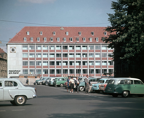 DDR - Messehaus in Leipzig 1959