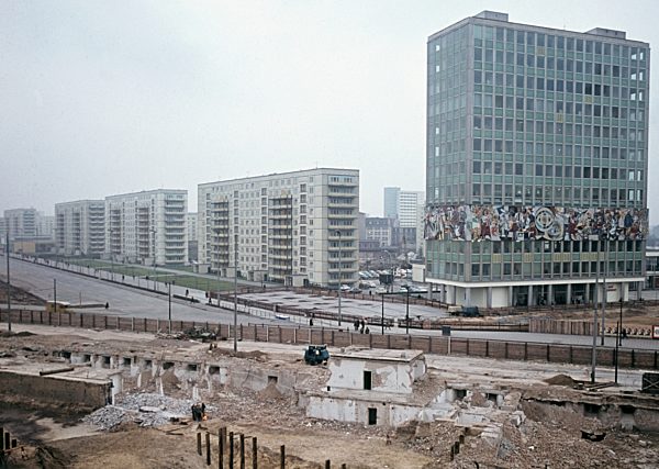 DDR - Baustelle Alexanderplatz 1967