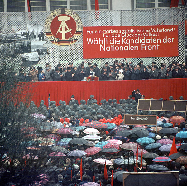 DDR - Kundgebung mit Walter Ulbricht 1970