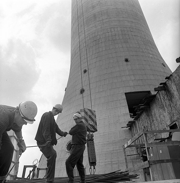 DDR - Aufbau Berliner Fernsehturm 1967