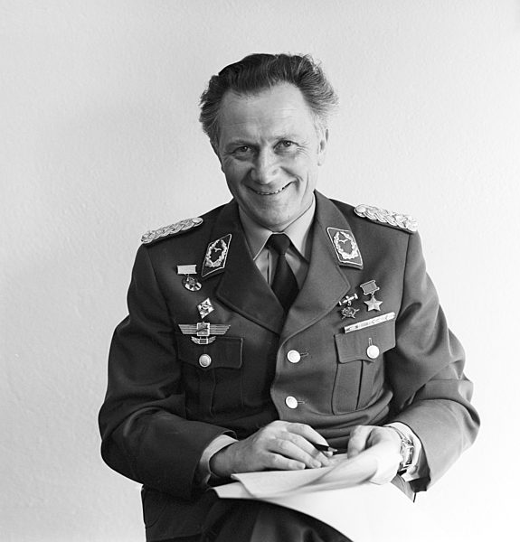 Der erste Deutsche im Weltraum - Sigmund Werner Paul Jähn in Strausberg im Bundesland Brandenburg