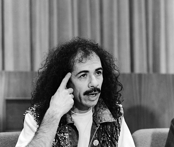 Carlos Augusto Santana Alves während eines Gastspiels im Palast der Republik in Berlin - Mitte