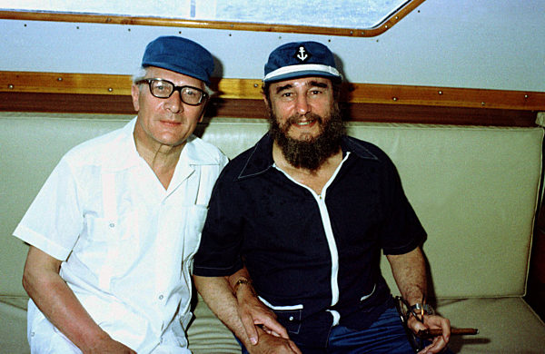 Erich Honecker visits Cuba