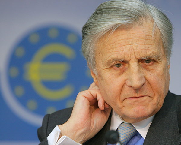 Der Präsident der Europäischen Zentralbank (EZB), Jean-Claude Trichet...
