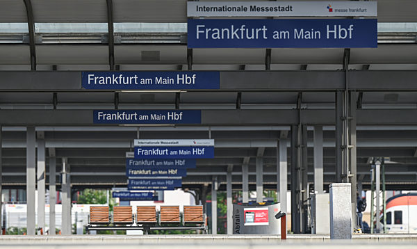 Streik der Lokführer - Frankfurt am Main