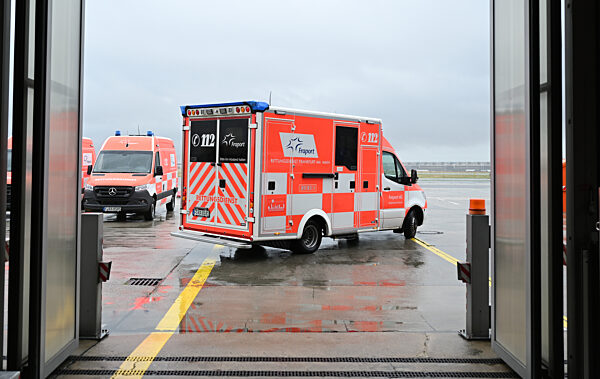 Medizinischer Dienst am Flughafen Frankfurt