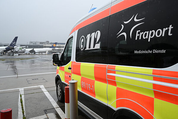 Medizinischer Dienst am Flughafen Frankfurt