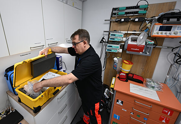 Medizinischer Dienst am Flughafen Frankfurt