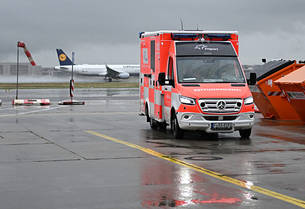 Medizinischer Dienst am Flughafen Frankfurt