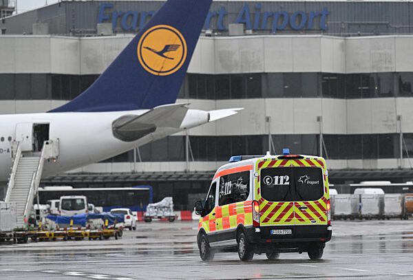 Medizinischer Dienst am Flughafen Frankfurt