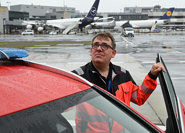 Medizinischer Dienst am Flughafen Frankfurt