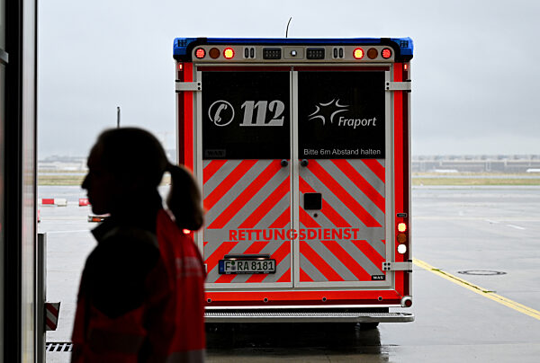 Medizinischer Dienst am Flughafen Frankfurt