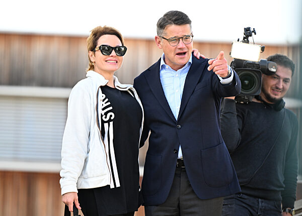 Landtagswahl Hessen - Stimmabgabe Raab-Rhein