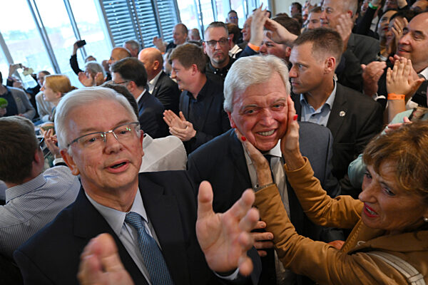 Landtagswahl Hessen - Wahlparty CDU