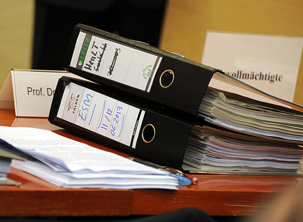 Bundesverfassungsgericht verhandelt über Euro-Rettungsschirm ESM