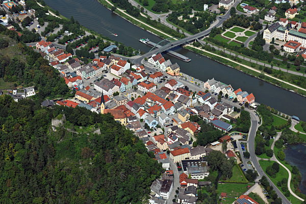 Luftaufnahme Riedenburg an der Altmühl