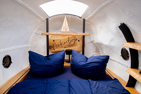 Übernachtung in einer Ankerboje an der Nordsee