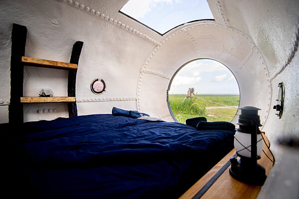 Übernachtung in einer Ankerboje an der Nordsee