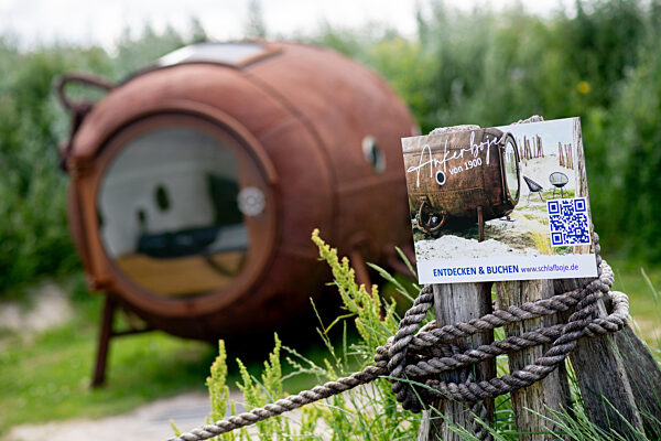 Übernachtung in einer Ankerboje an der Nordsee