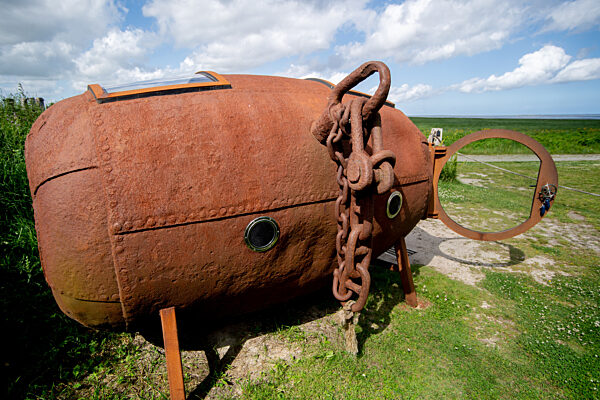 Übernachtung in einer Ankerboje an der Nordsee