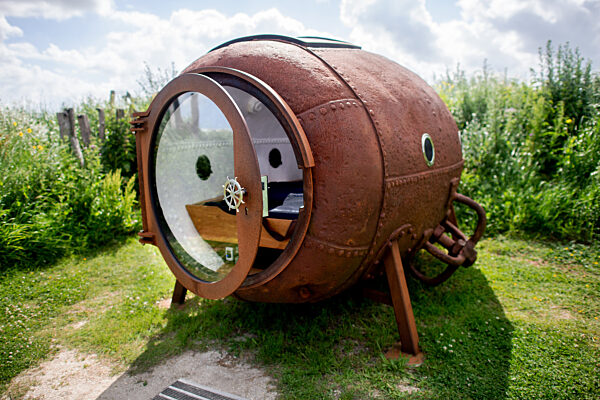 Übernachtung in einer Ankerboje an der Nordsee