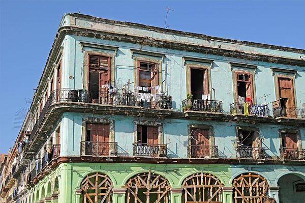 Altes Haus in Havanna, Kuba