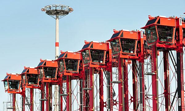 Van carrier in Wilhelmshaven