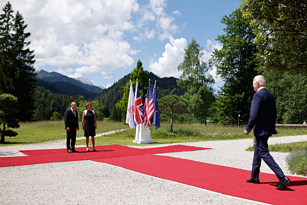 G7-Gipfel 2022 - Begrüßung