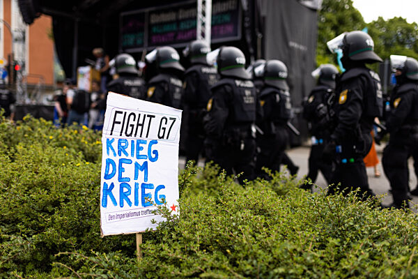G7-Gipfel 2022 – Protest