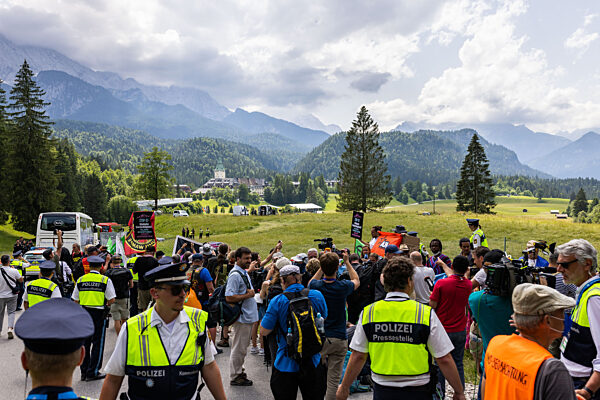 G7-Gipfel 2022 – Protest