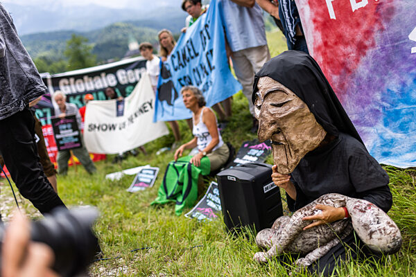 G7-Gipfel 2022 – Protest