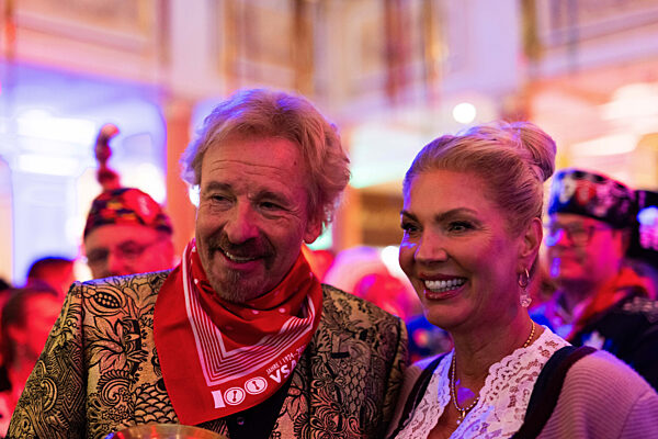 Verleihung der Goldenen Narrenschelle an Thomas Gottschalk