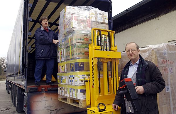 Hilfsgüterkonvoi nach Weißrußland